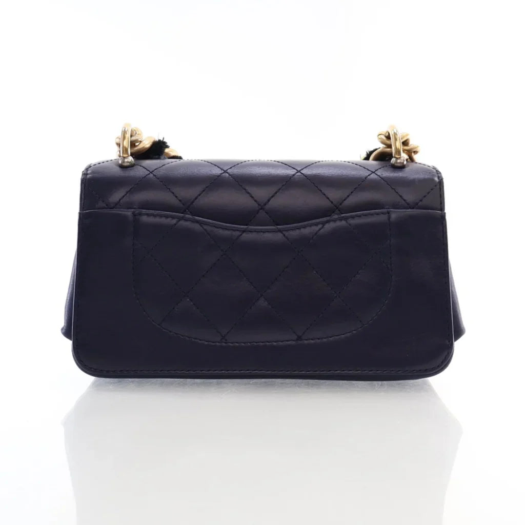 Chanel Seasonal Flap Navy Calfskin