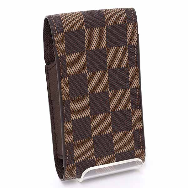 LOUIS VUITTON Cigarette case N63024 Damier canvas Brown Damier Etui cigarette case