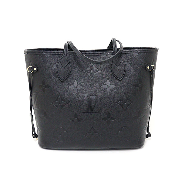 LOUIS VUITTON Tote Bag M45685 Monogram Empreinte, Empreinte leather black Monogram ï¿½E An plant Neverfull MM Women
