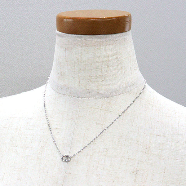 Dior Pendant metal Silver CD logo