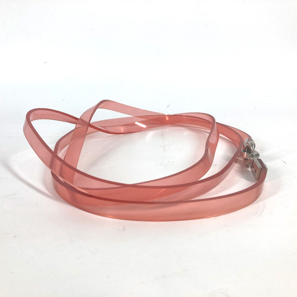 CHANEL belt Plastics pink 00C CC COCO Mark Women