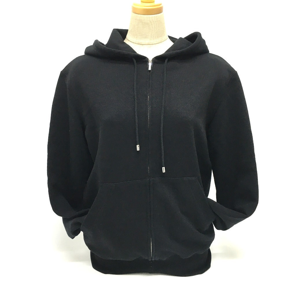 CHANEL Hoodie P63299 Cotton, Sequins black Graffiti CC logo 20P Sweatshirt Long Sleeve Women XS