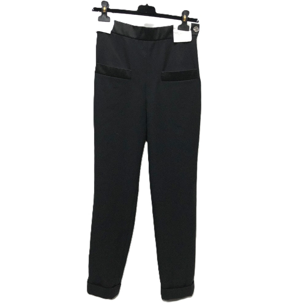 CHANEL Pants P73139 Wool, Silk black 22A Bottoms Women 34
