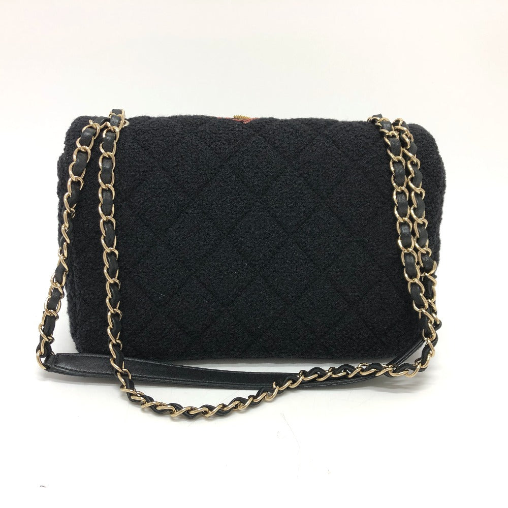 CHANEL Shoulder Bag AS2785 canvas black Matrasse No Icon Women