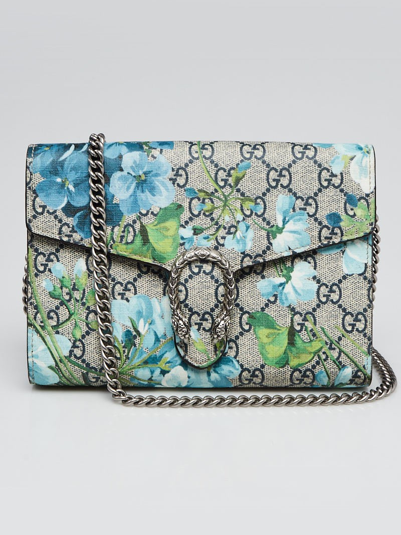 GUCCI DIONYSUS SMALL BLOOMS CHAIN BAG