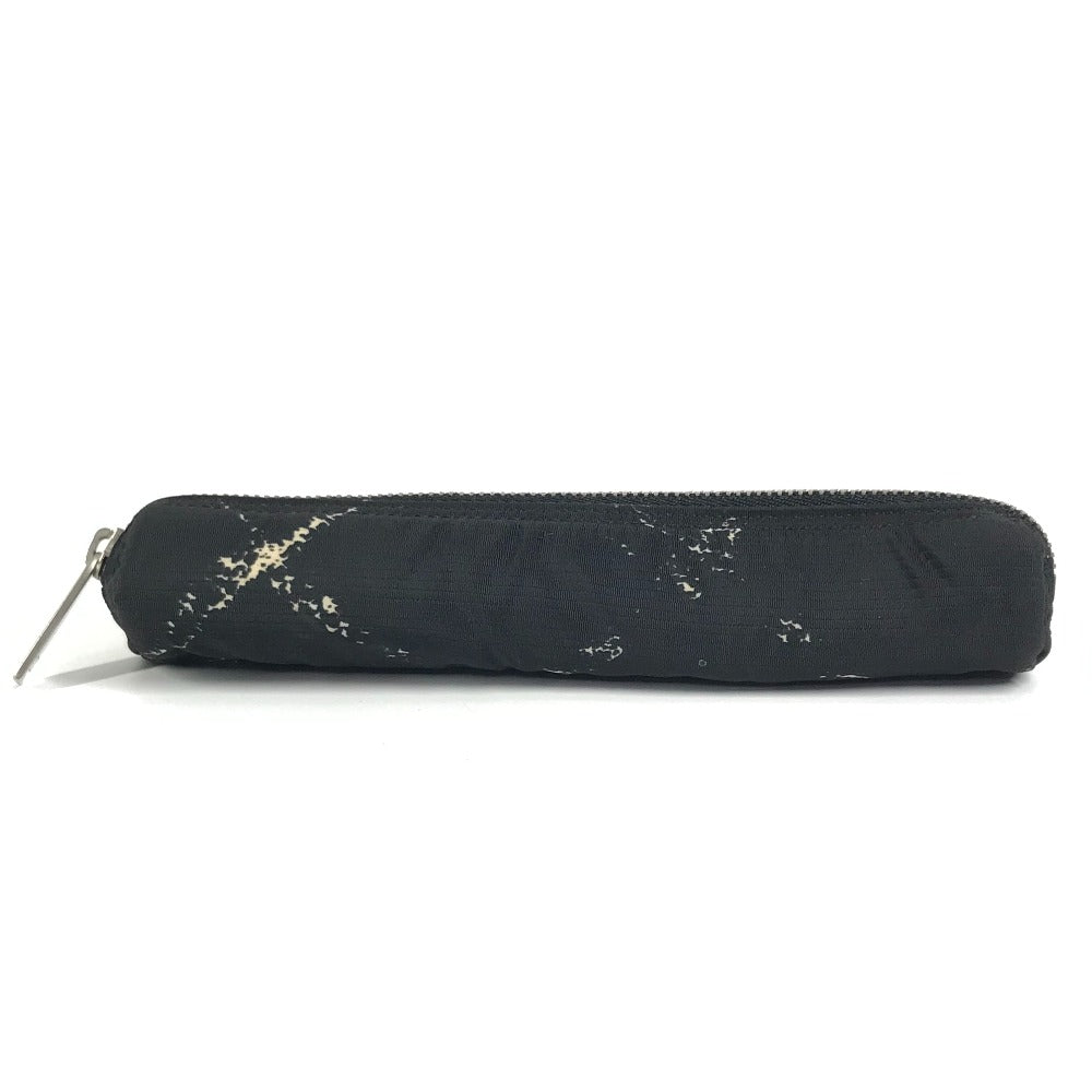 CHANEL pencil case Nylon black Old travel line Women