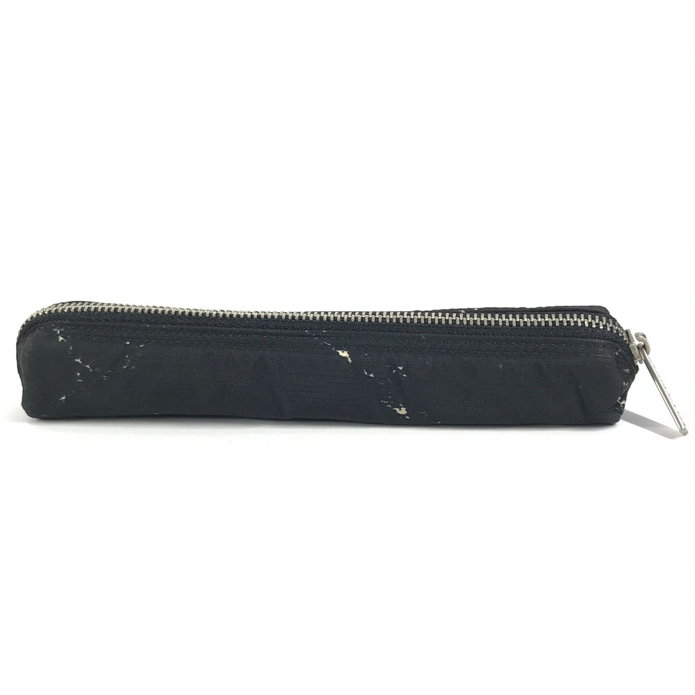 CHANEL pencil case Nylon black Old travel line Women