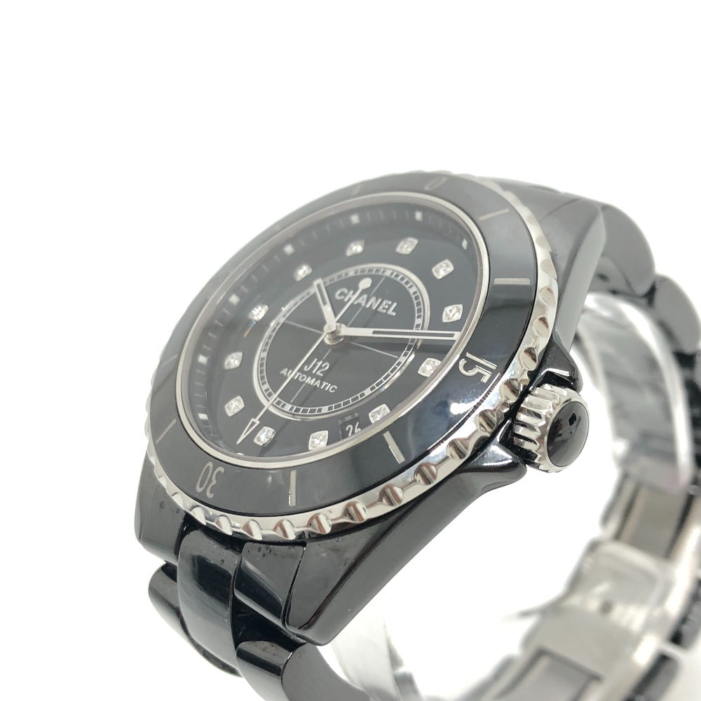 CHANEL Watches Mechanical Automatic H5702 Black ceramic black J12 12P diagram black dial