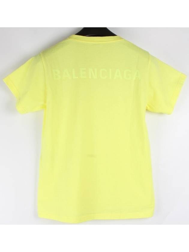 Luxury Balenciaga Trending 2025 Back logo neon short sleeve t shirt M