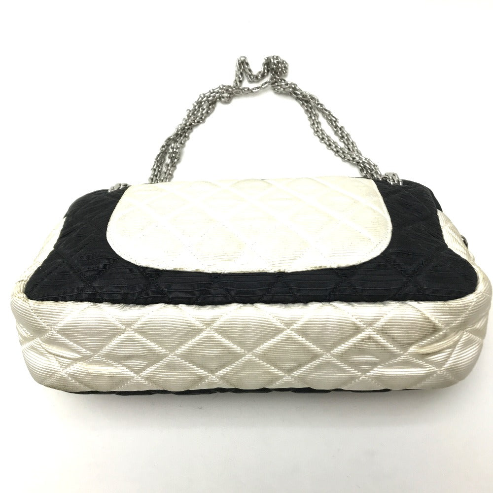 CHANEL Shoulder Bag canvas black quilting By color Women