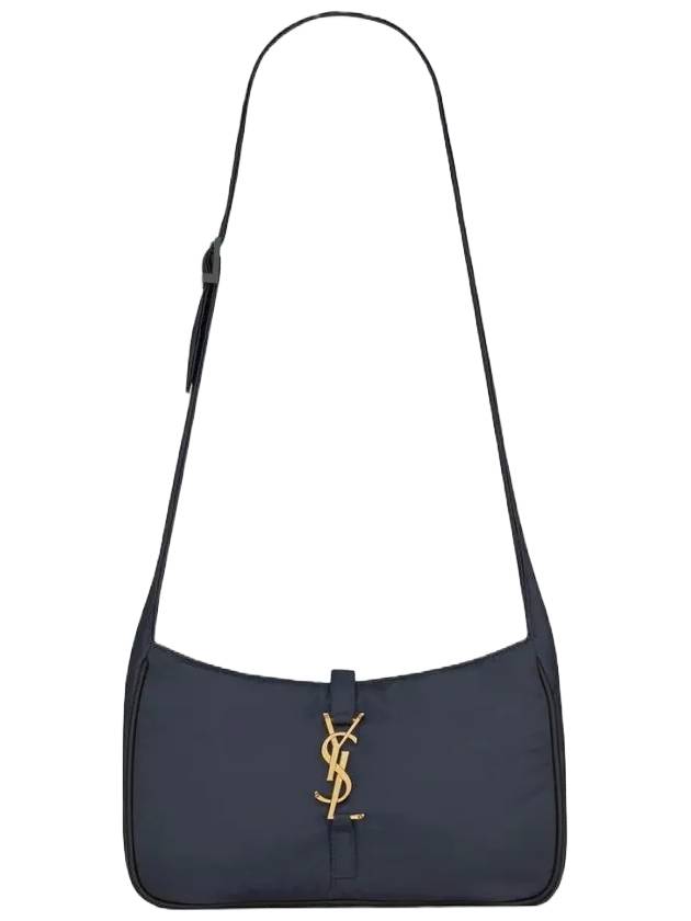 Luxury Saint Laurent Trending 2025 5 A 7 Regenerated Nylon Shoulder Bag Navy