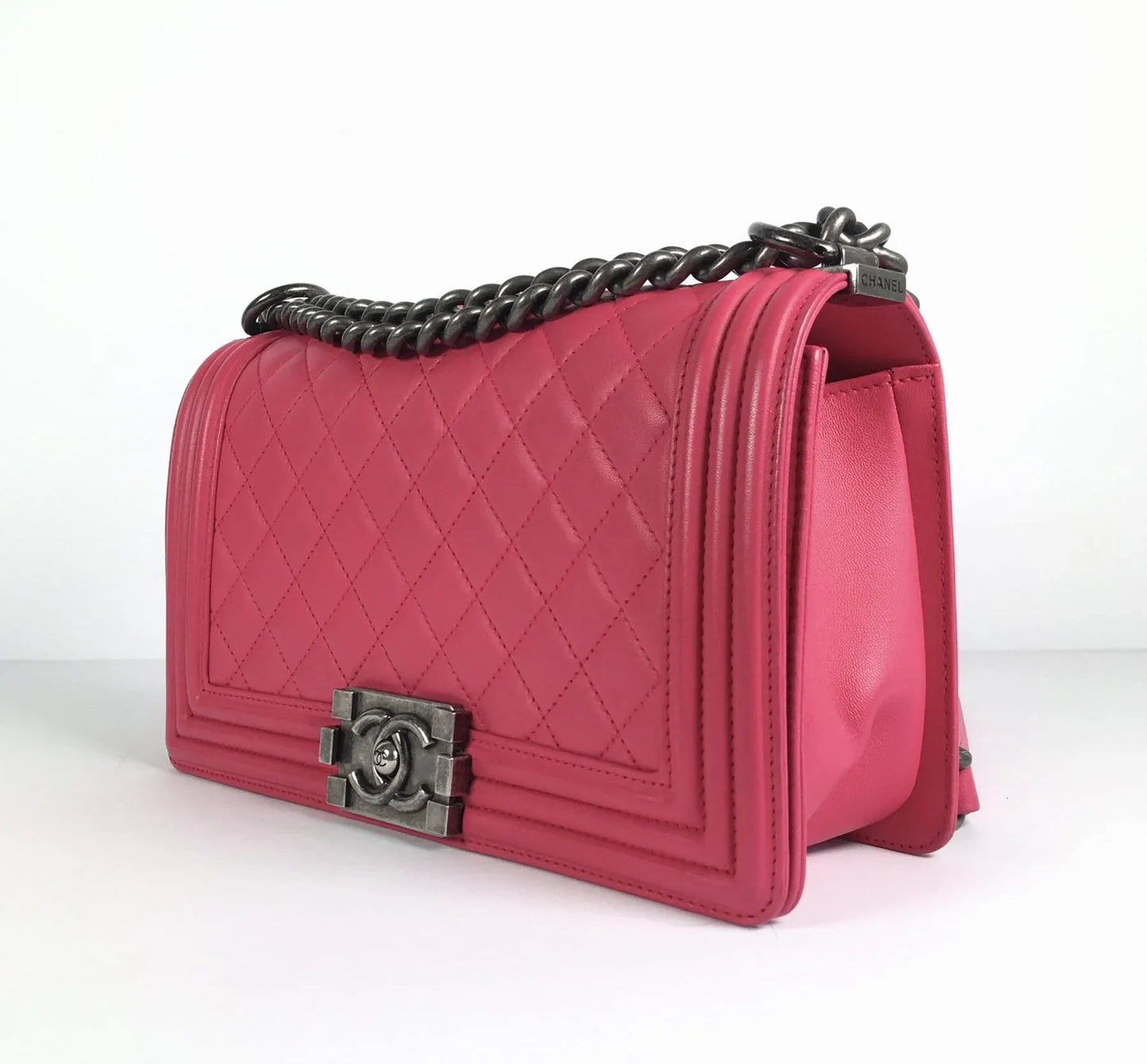 Chanel Boy bag Pink Lambskin
