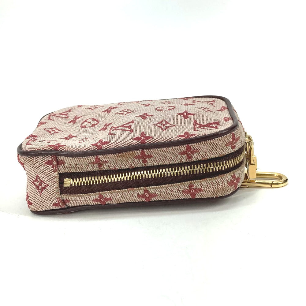 LOUIS VUITTON Pouch M60001  Monogram mini canvas Red Monogram mini US Digital Women
