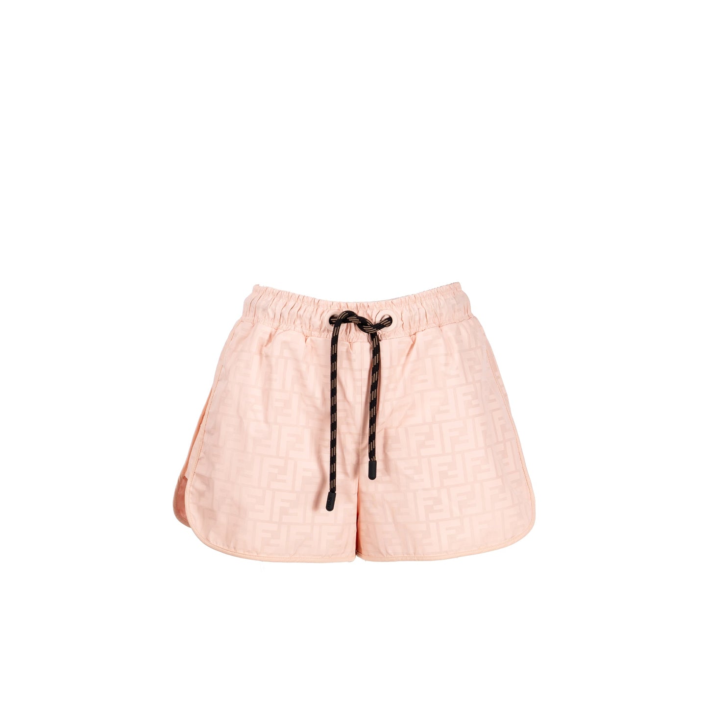 Fendi Size Logo Shorts Polyester Pink