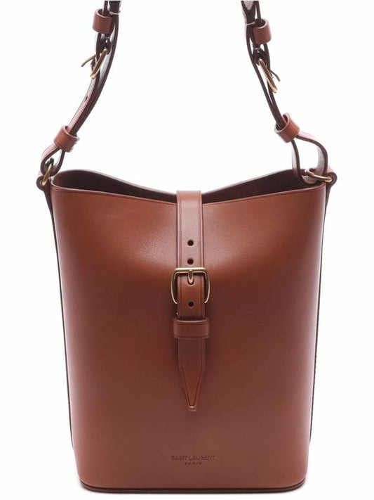 Luxury Saint Laurent Trending 2025 Mini Bucket Bag Brown