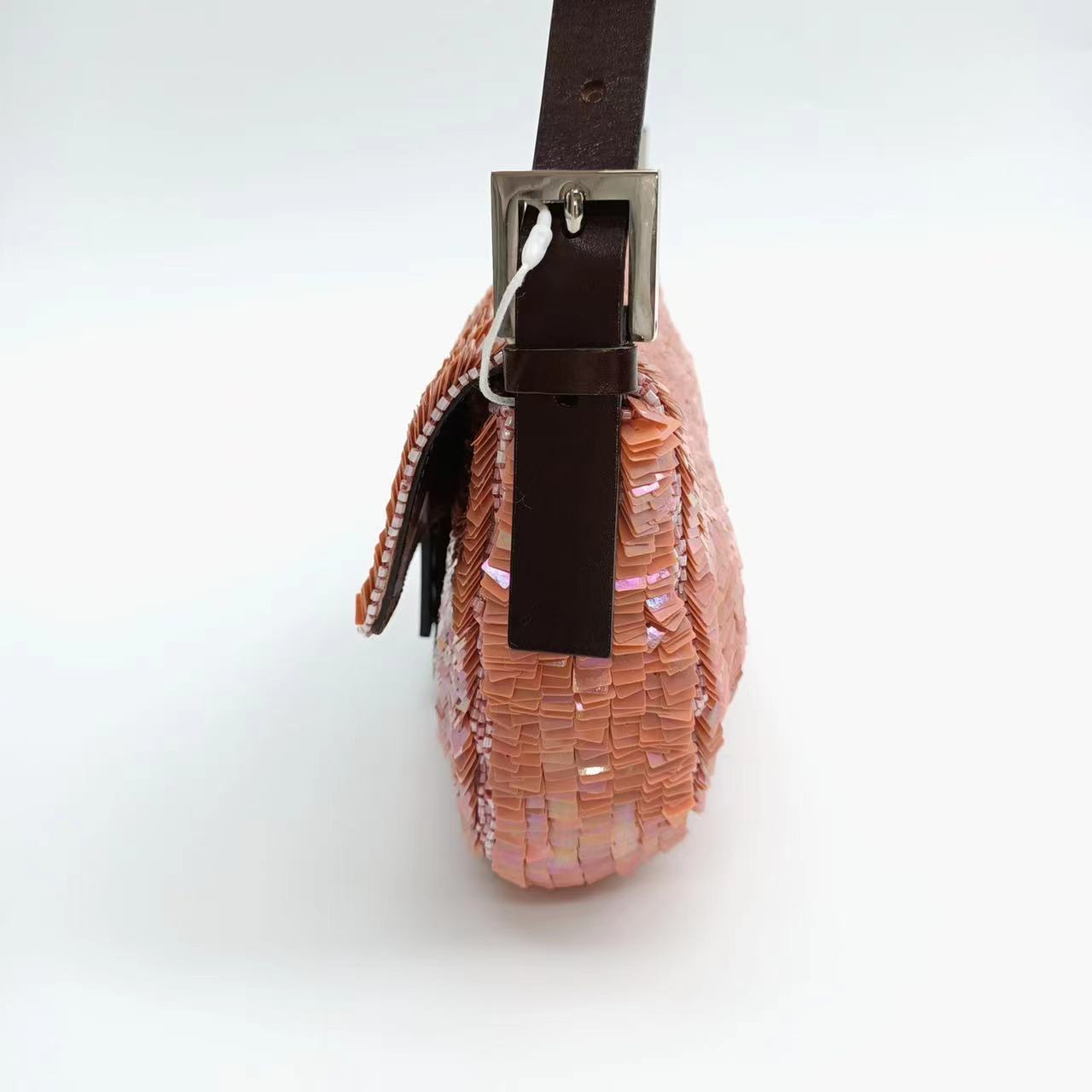 Fendi Baguette Pink Sequins