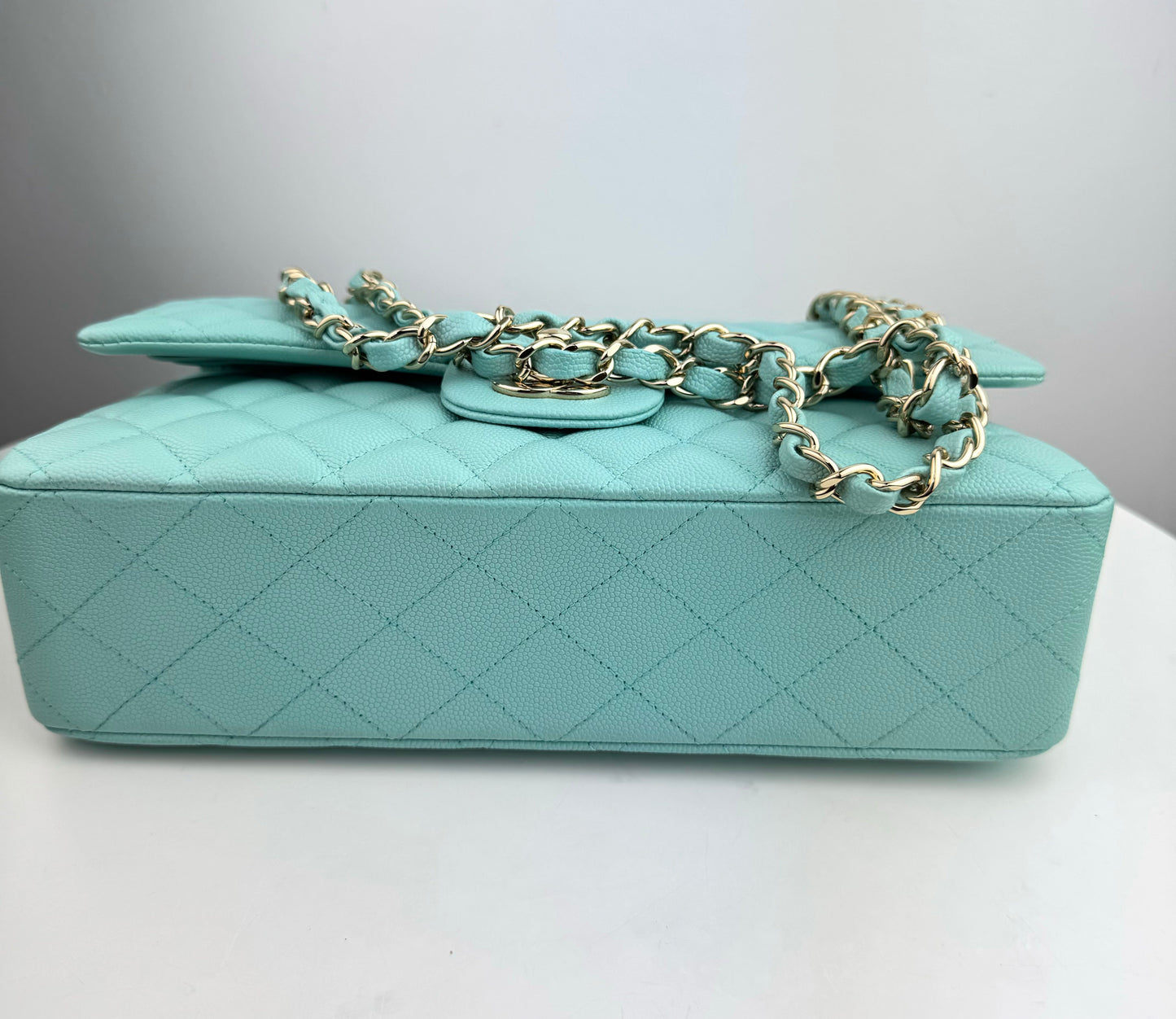 Chanel Classic Medium Double Flap Caviar Quilted Bag