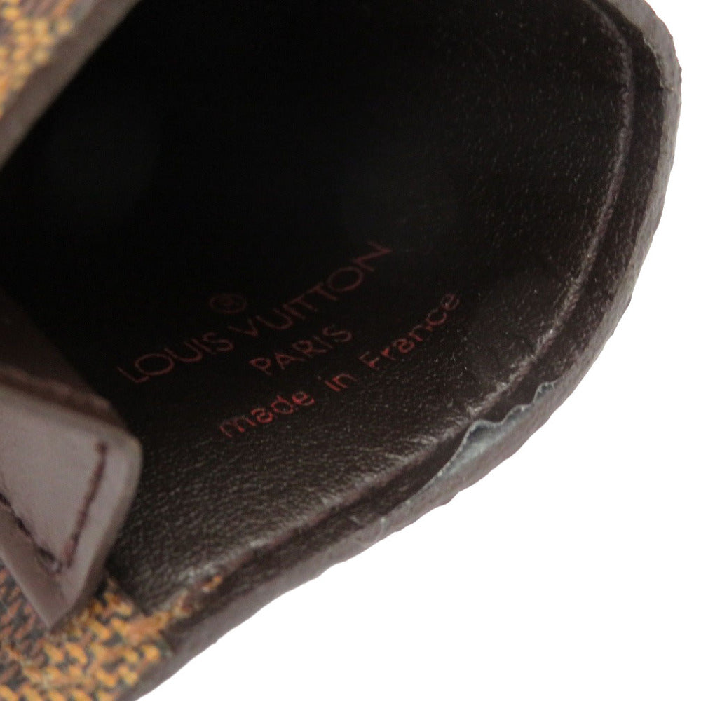 LOUIS VUITTON Key case Key holder  N62661 Damier canvas Brown Damier Ebene ClochettePM Women(Unisex)