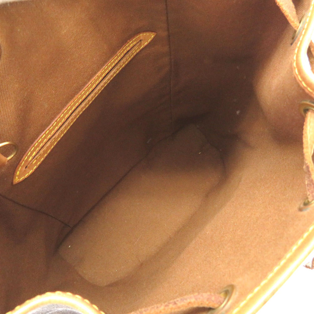 LOUIS VUITTON Backpack M51136 Monogram canvas Brown Monogram MontsourisMM Women