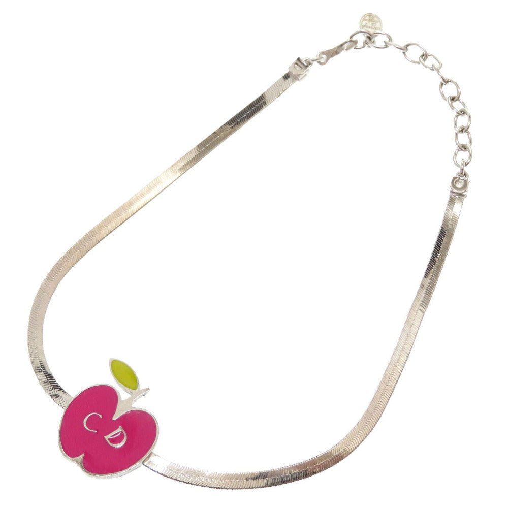 Christian Dior choker metal pink Apple apple Women