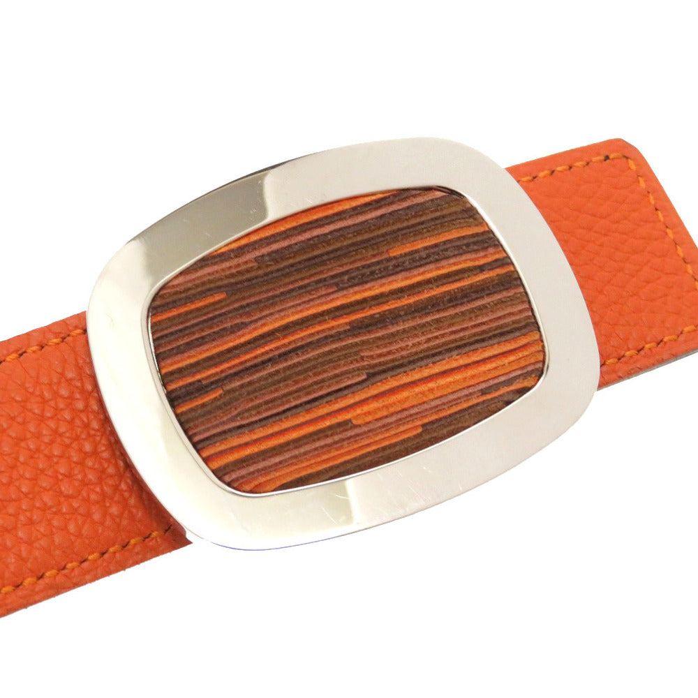 HERMES belt Vibrato Orange Women