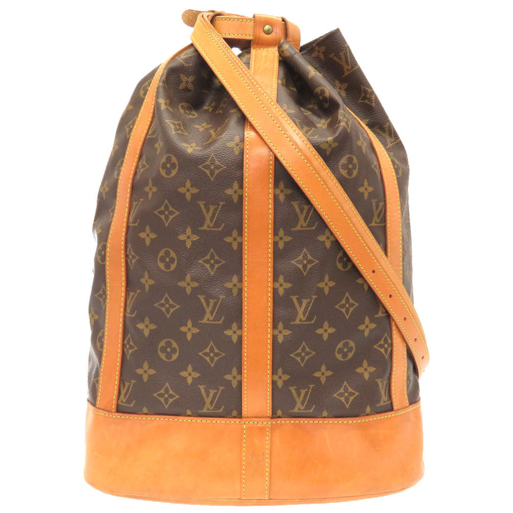LOUIS VUITTON Shoulder Bag M42244 Monogram canvas Brown Monogram RandonneeGM Women