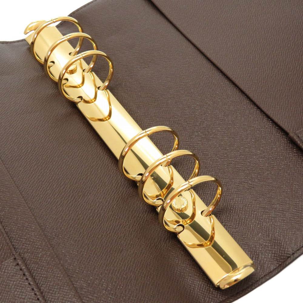 LOUIS VUITTON Notebook cover R20107 Damier canvas Brown Damier Agenda GM Women