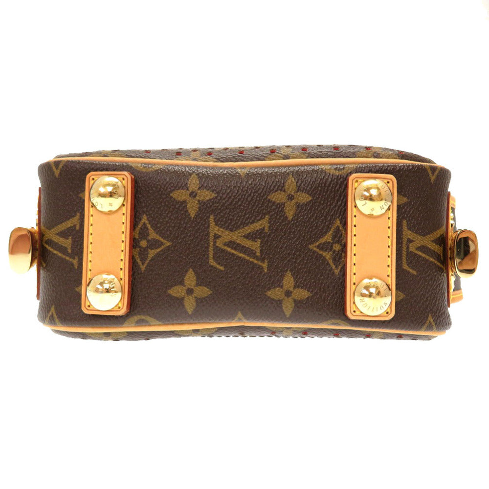 LOUIS VUITTON Shoulder Bag M95177 Monogram Perfo Orange Monogram Perfo Mini Trocadero Women