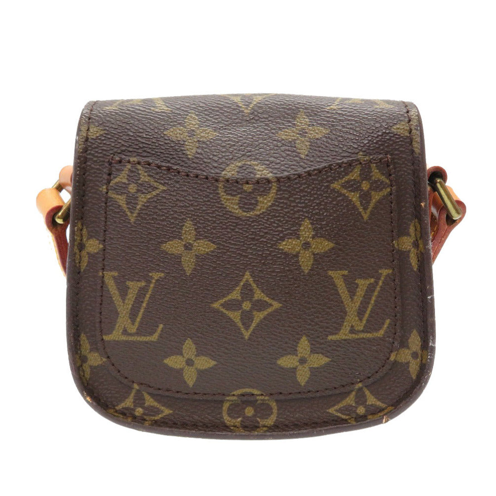 LOUIS VUITTON Shoulder Bag M51245 Monogram canvas Brown Monogram Mini-mini Saint-Cloud Women