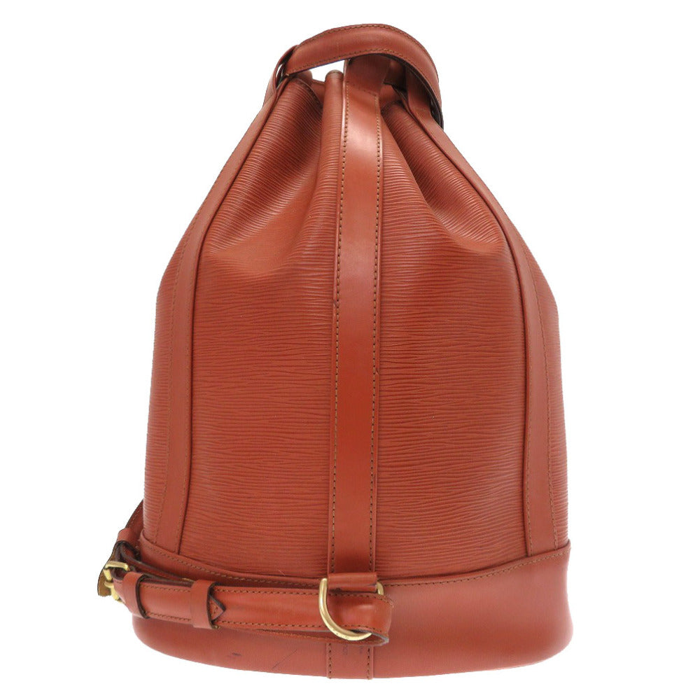 LOUIS VUITTON Shoulder Bag M52353 Epi Leather Kenya Brown Epi RandonneePM Women(Unisex)