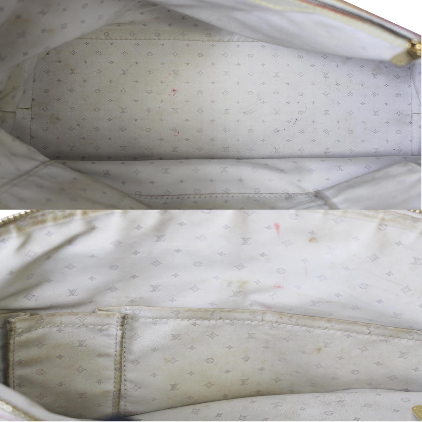 LOUIS VUITTON Lockit MM Suhali Leather Tote Bag Ivory - Last Call
