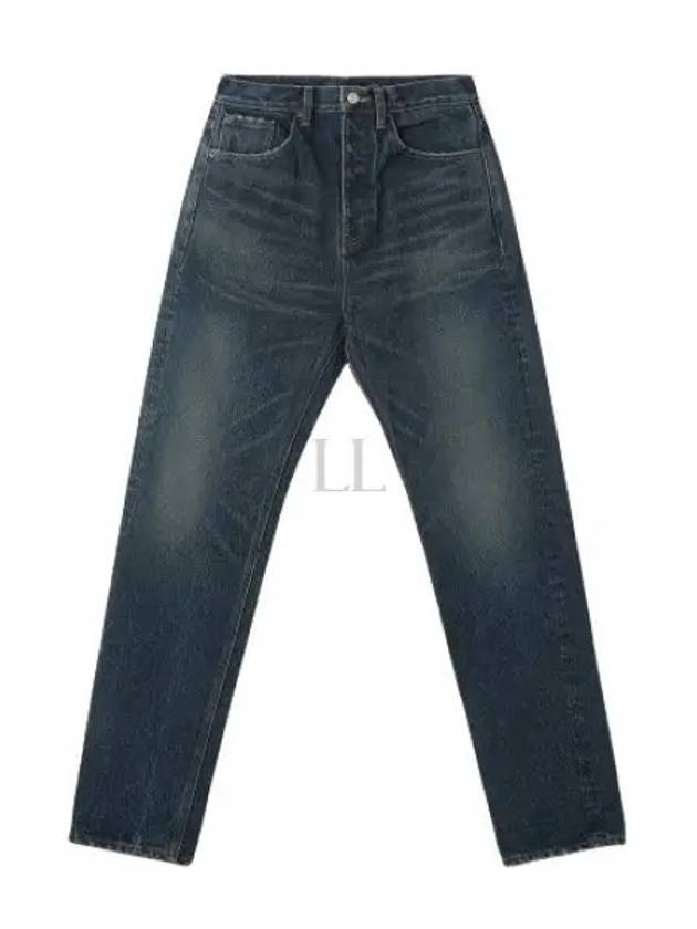 Luxury Balenciaga Trending 2025 Men's Relaxed Jeans Navy