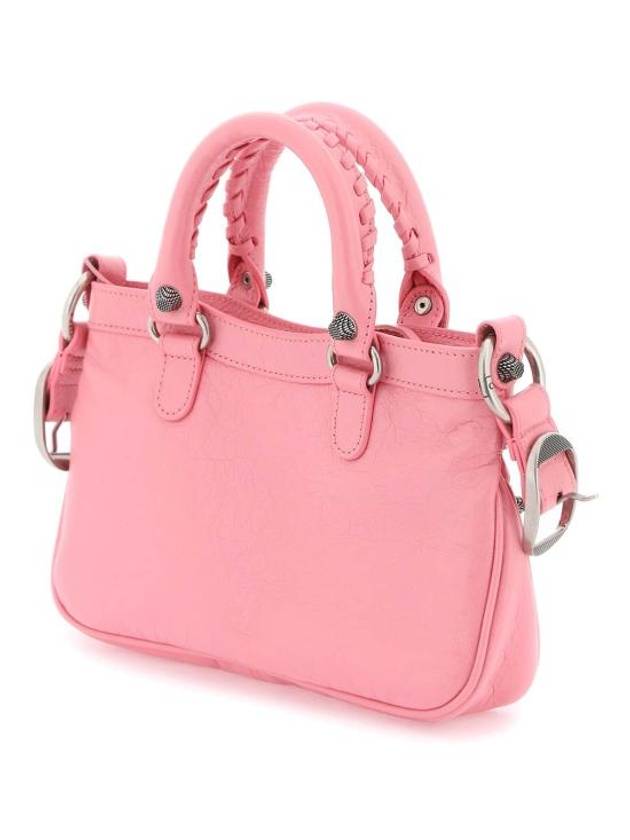 Luxury Balenciaga Trending 2025 Neo Cagole Small Tote Bag Pink