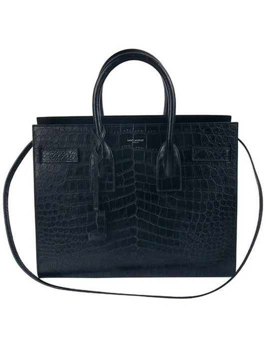 Luxury Saint Laurent Trending 2025 Sac De Jour Leather Tote Bag Black