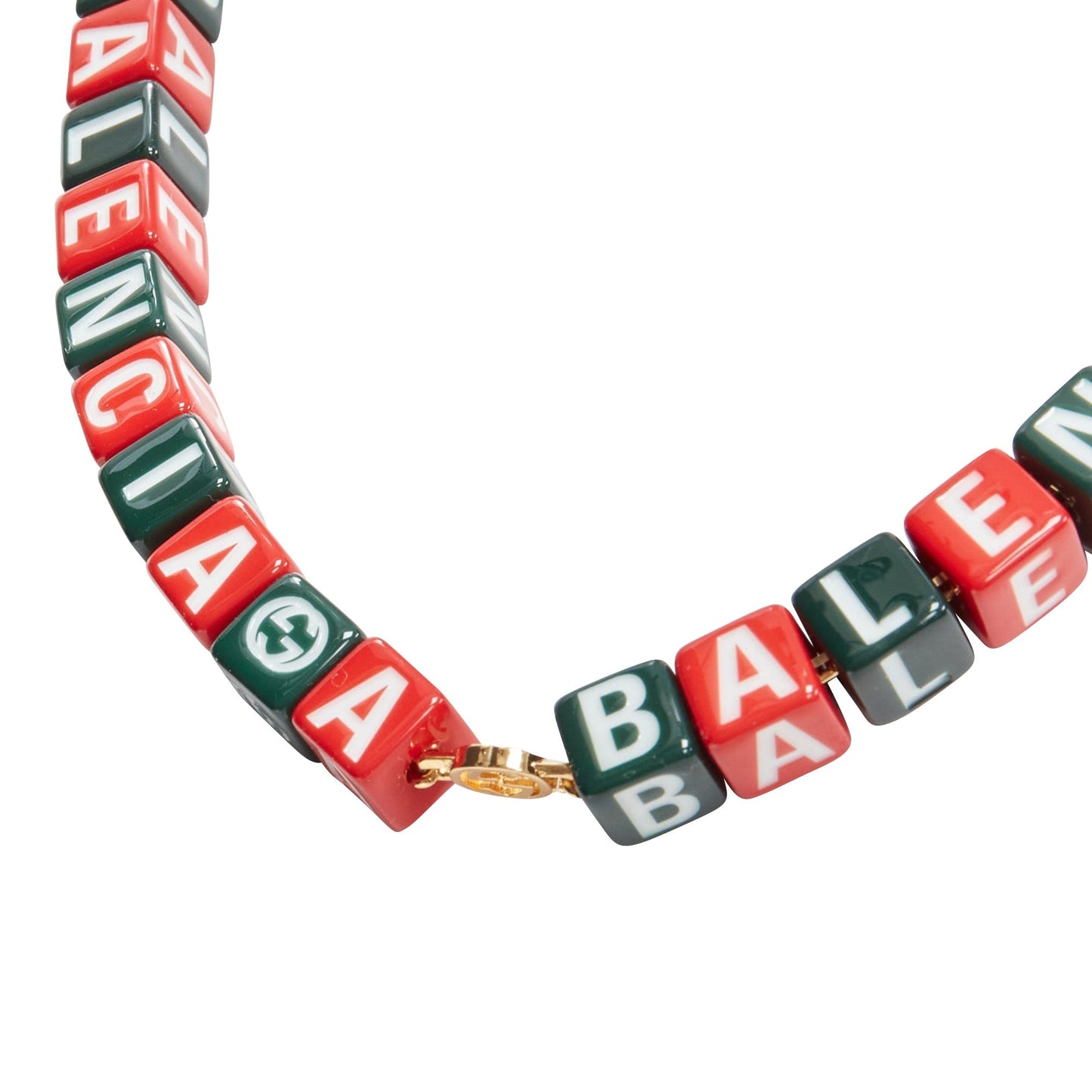 Gucci Luxury Balenciaga Trending 2025 Hacker Project Symbols Cubes Short Necklace
