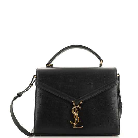 Luxury Saint Laurent Trending 2025 Cassandra Top Handle Bag Leather Medium