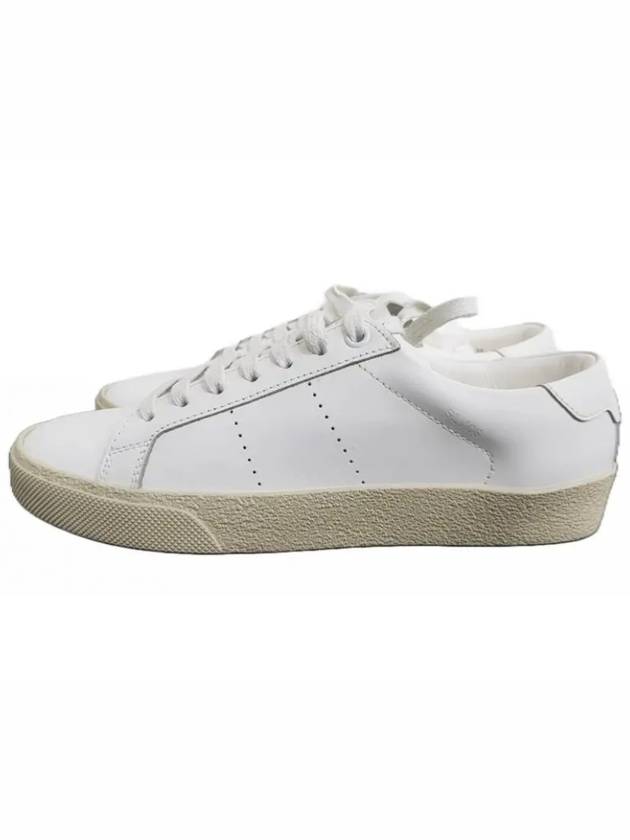 Luxury Saint Laurent Trending 2025 Classic Leather Low Top Sneakers White