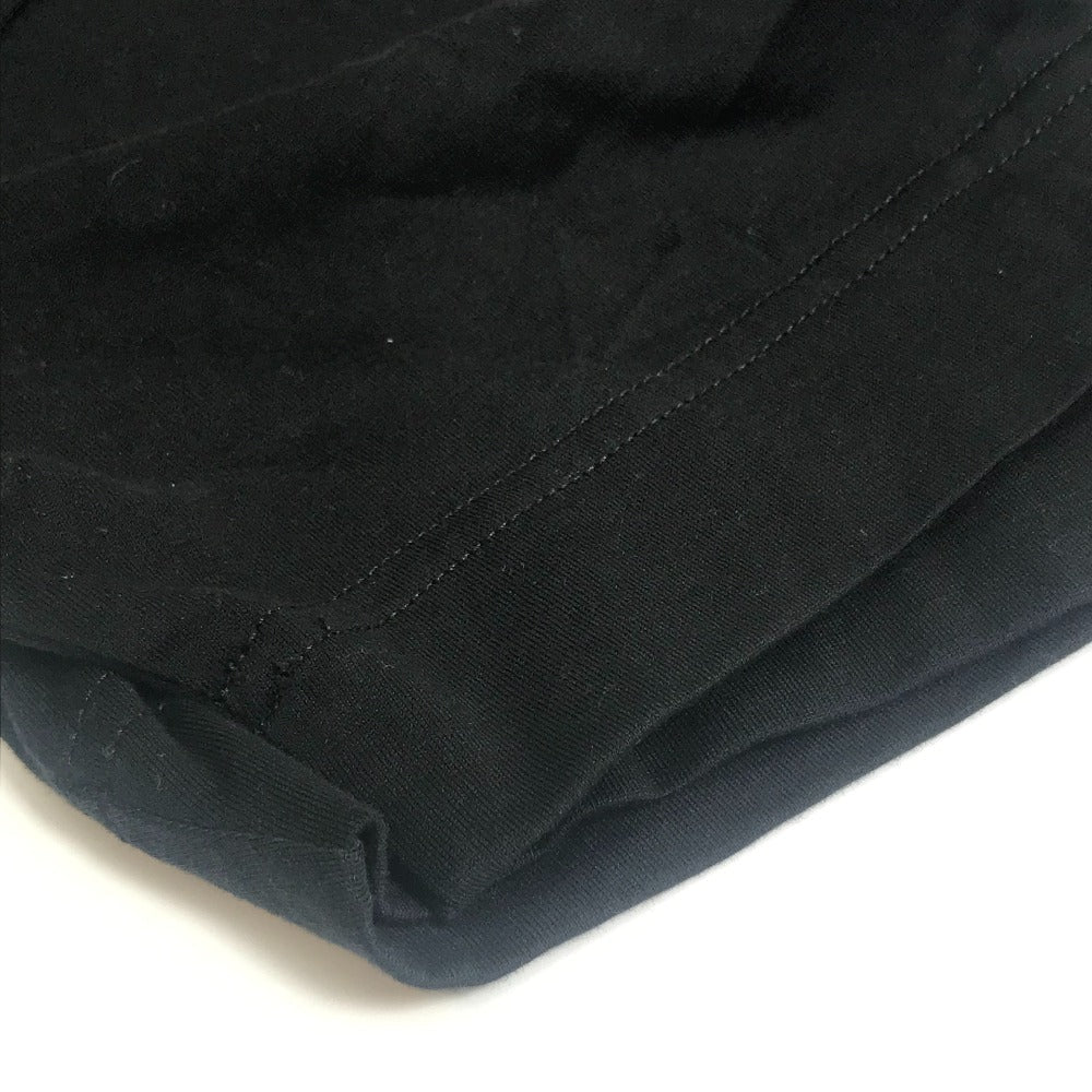 FENDI Short sleeve T-shirt FY0936 cotton black Rainbow logo mens XS