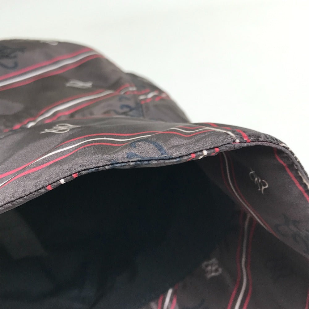 FENDI hat FXQ801 Nylon Brown type Karligraphy Bucket Hat unisex(Unisex) S
