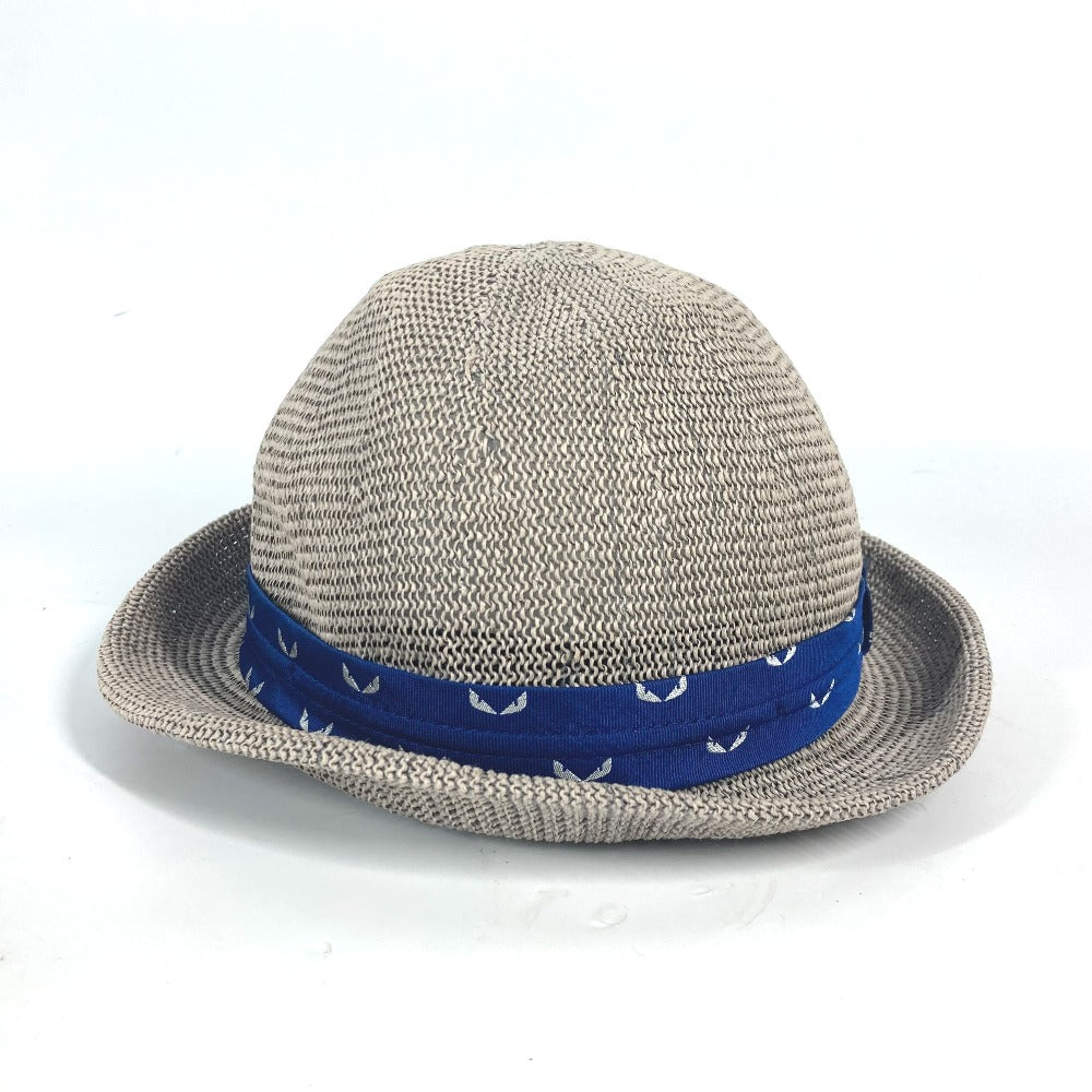 FENDI hat paper gray Hat Hat Bucket Hat Bob Hat monster mens