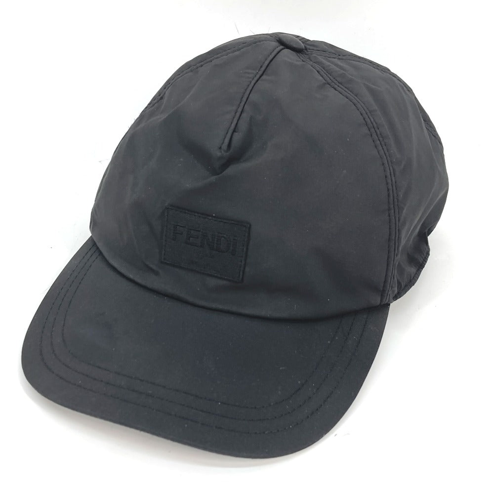 FENDI cap FXQ788 Nylon black logo