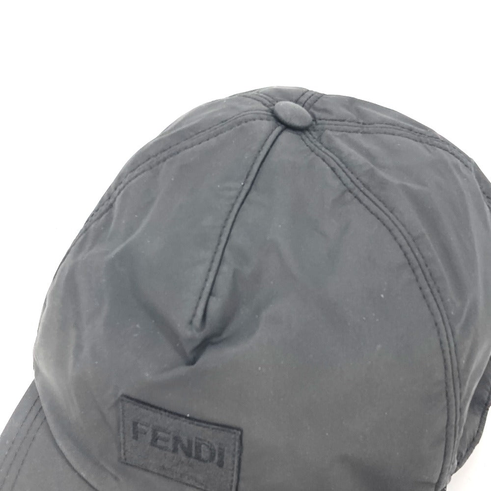 FENDI cap FXQ788 Nylon black logo