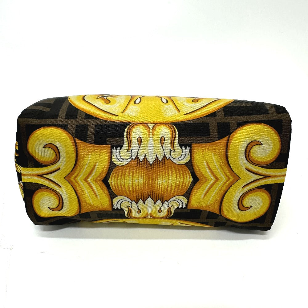 FENDI Pouch 8N0172 Nylon Brown Versace VERSACE collaboration Fendace FENDACE Women