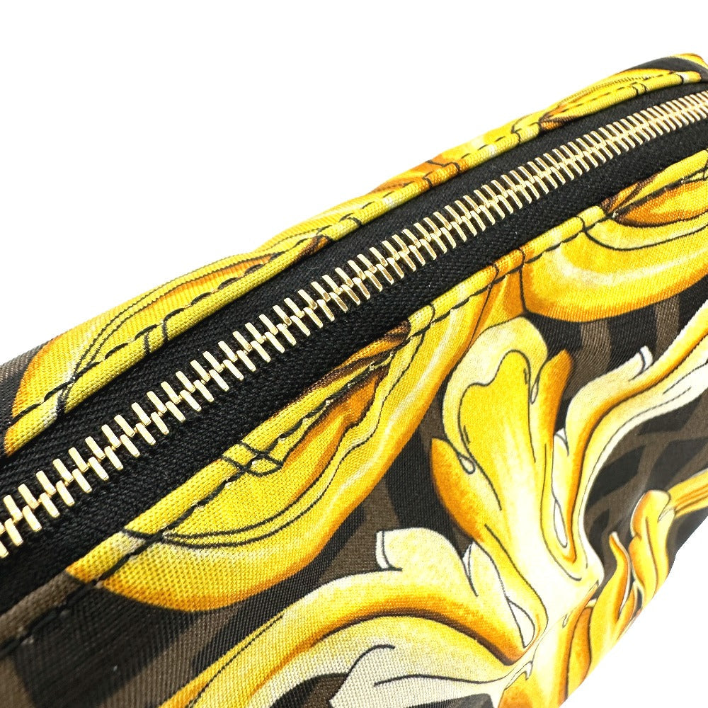 FENDI Pouch 8N0172 Nylon Brown Versace VERSACE collaboration Fendace FENDACE Women
