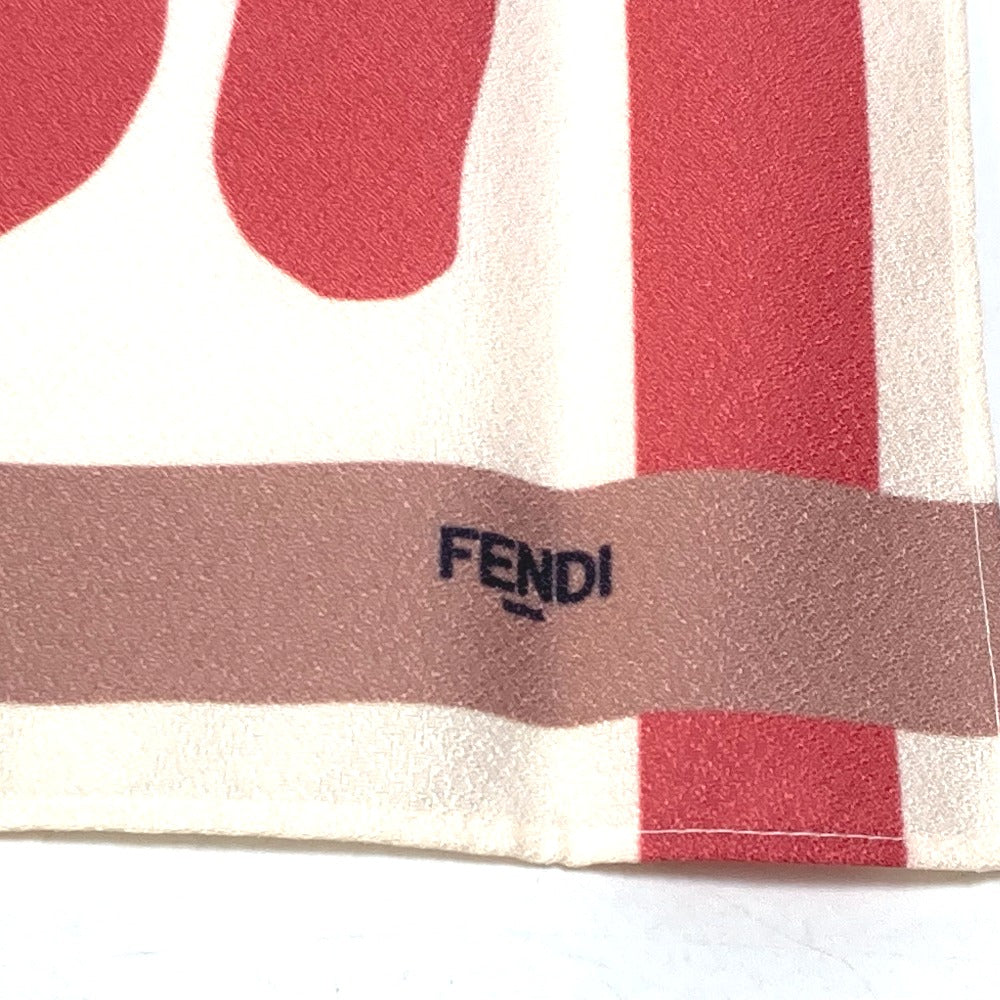 FENDI scarf polyester pink Osaka Reopening Exclusive Novelty (Not for Sale) Furoshiki FENDI ROMA logo Women