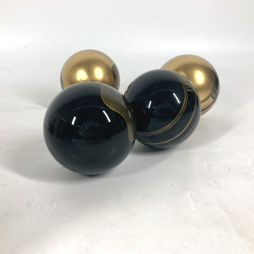 FENDI charm plastic gold Xmas Christmas ball logo Christmas ornaments