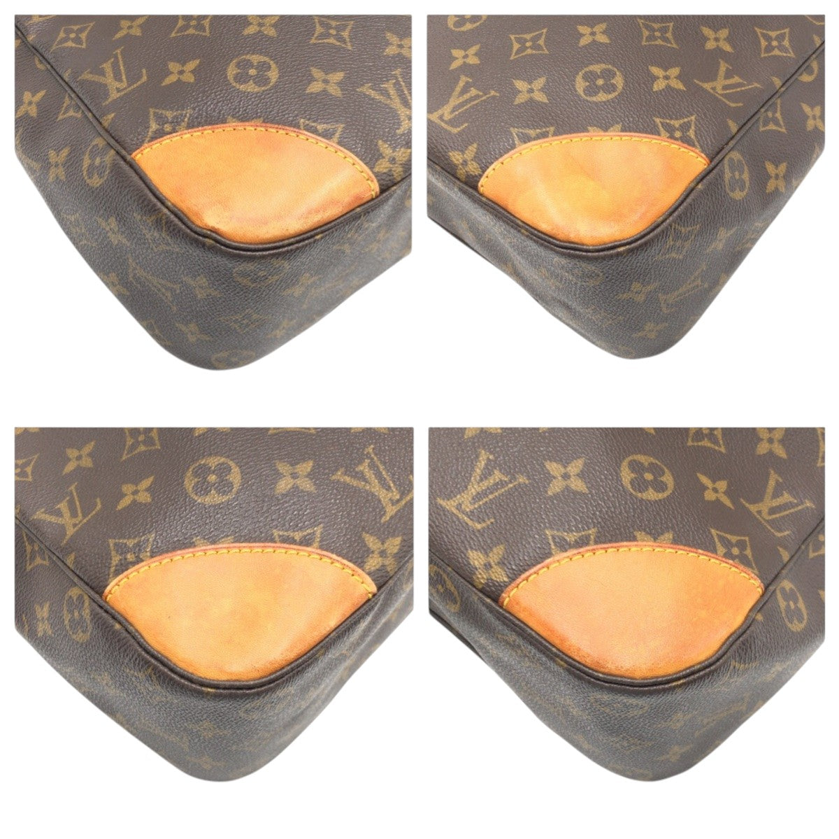 LOUIS VUITTON Shoulder Bag M51260 PVC Brown Monogram Boulogne Women