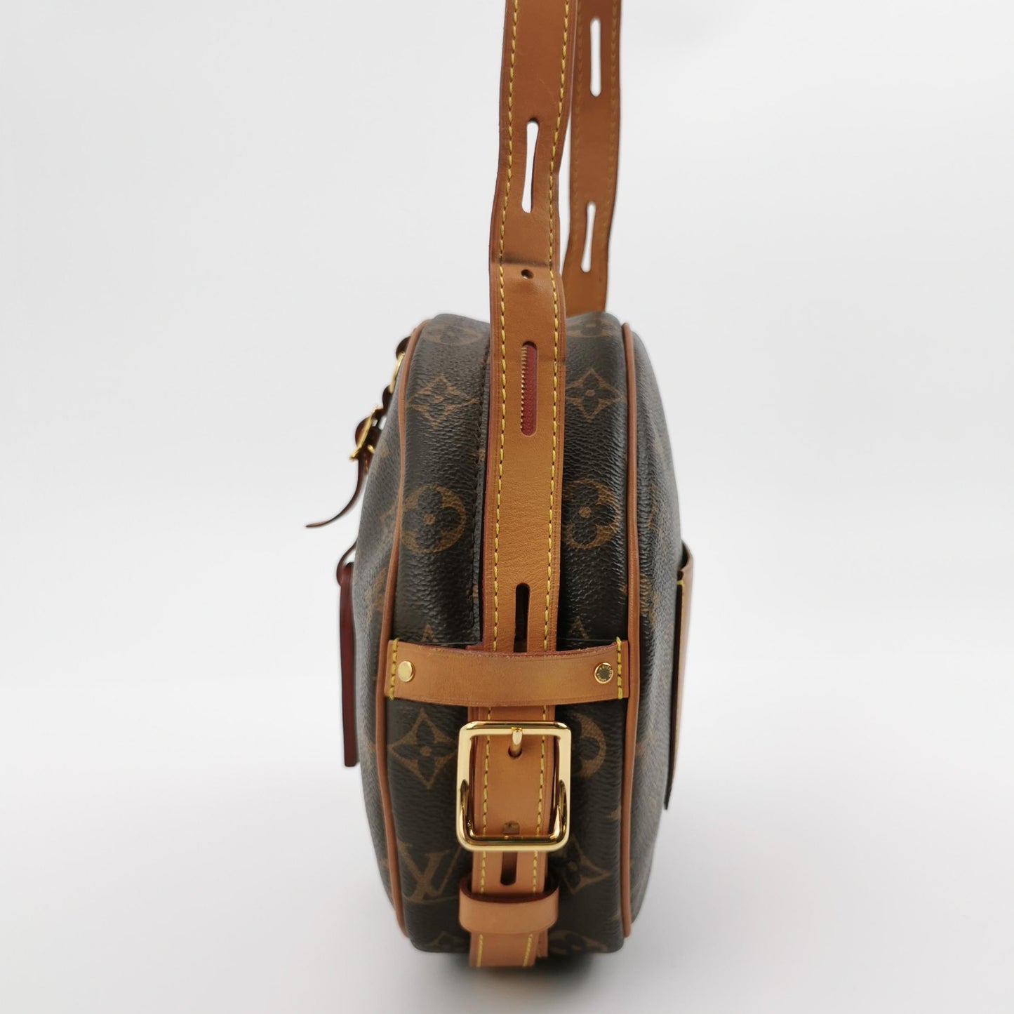 Louis Vuitton BoÃ®te Chapeau Souple Leather MM Crossbody Bag