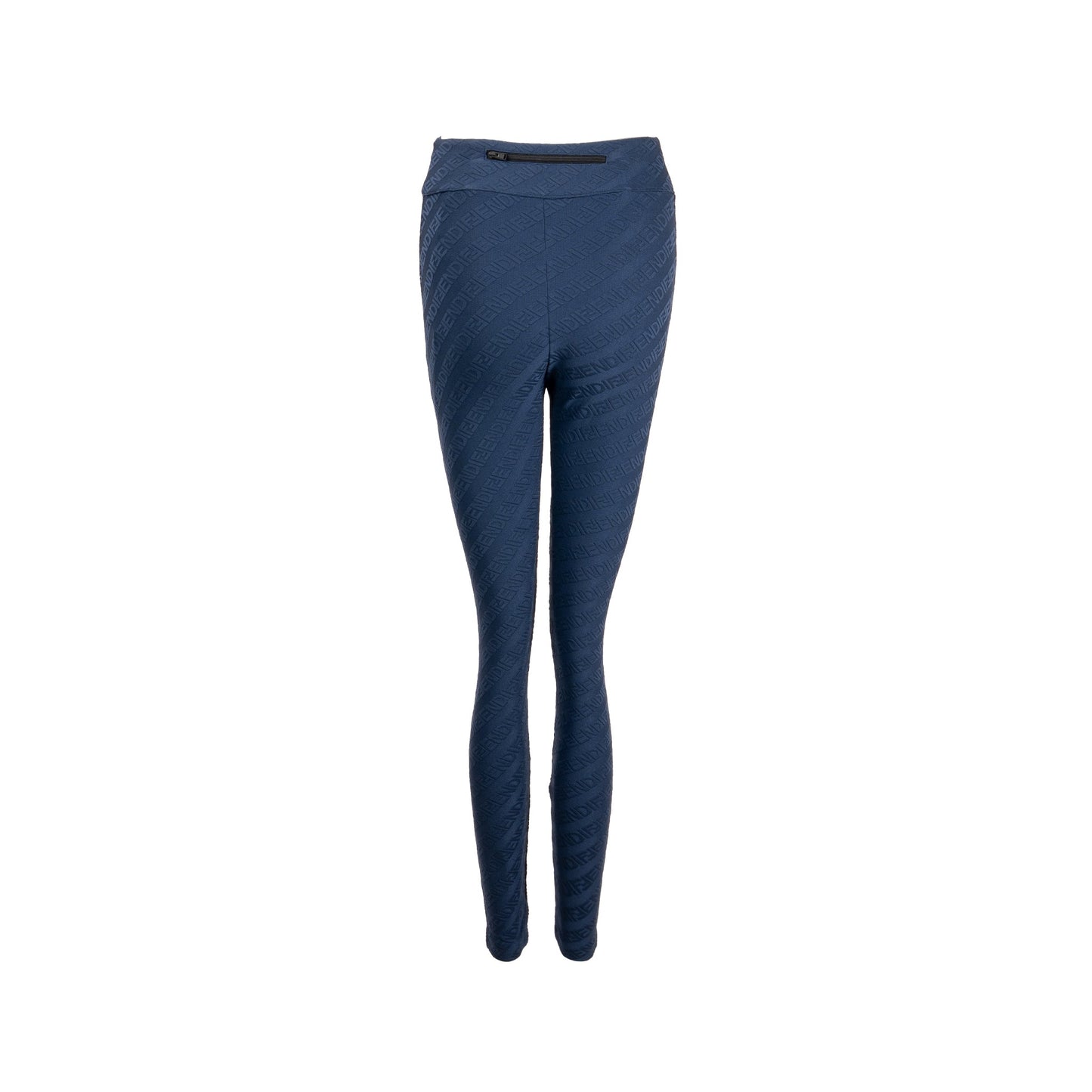 Fendi Size Fendi Logo Leggings Polyamide/Elastane Dark Blue