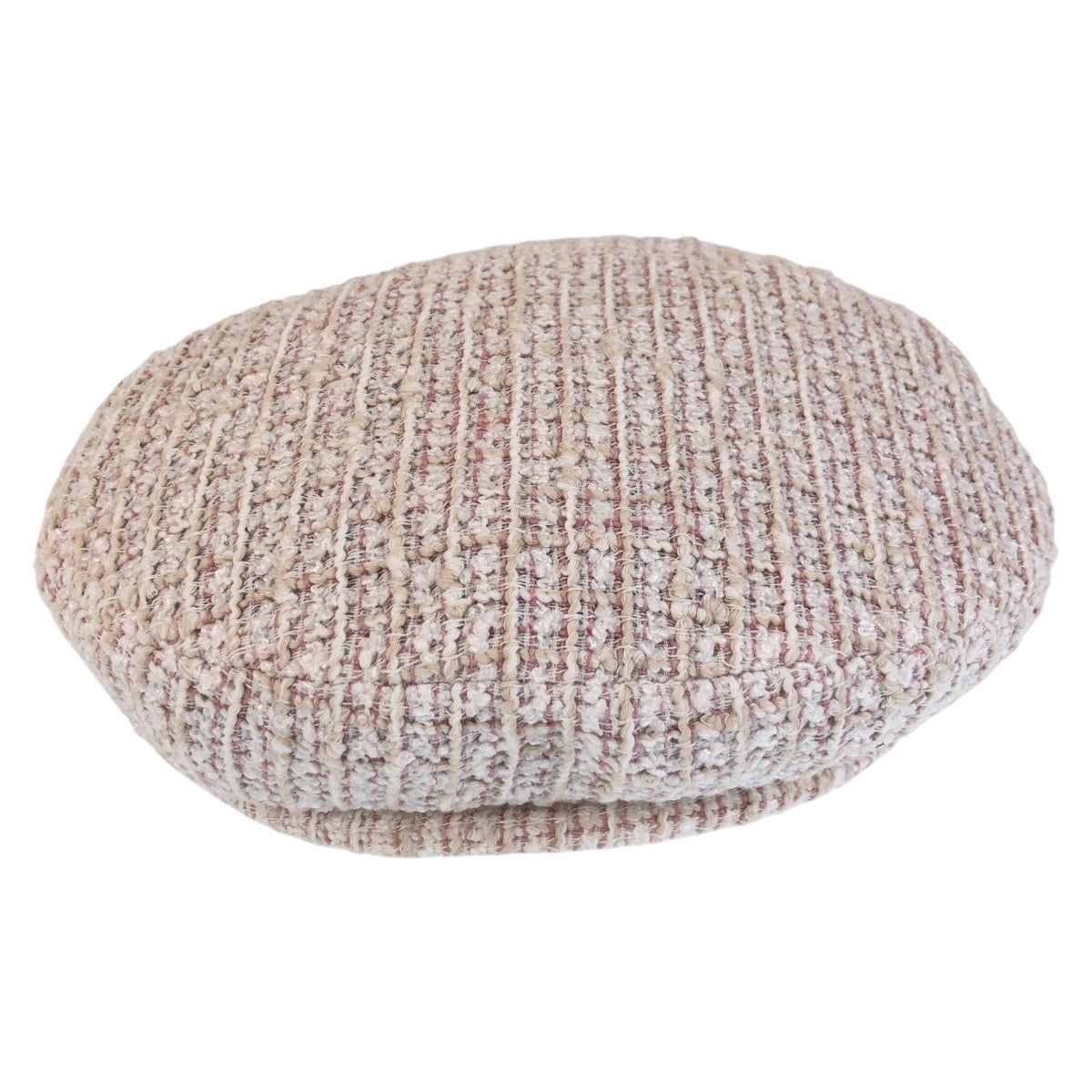 CHANEL Casquette cotton pink COCO Mark M